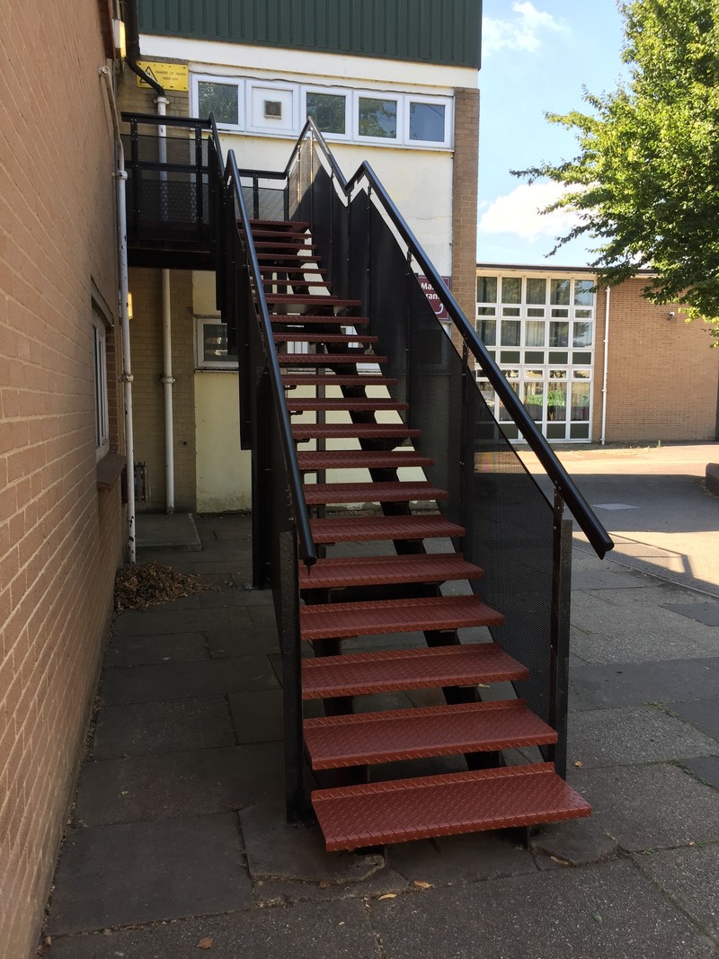 School stairs 3